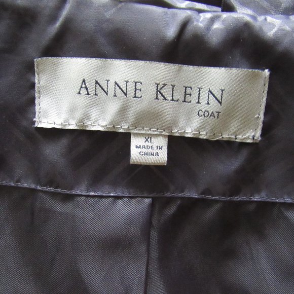 ANNE KLEIN Spring/Fall Jacket.  Navy Blue.  Size XL. - Picture 9 of 11